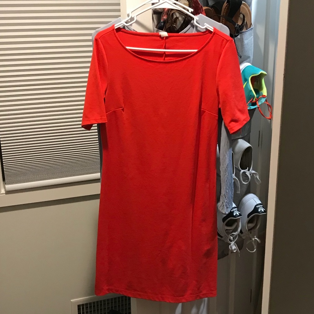 Red dress